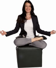 Anita Hardegger mit Humor und Balance