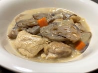 チキンとレンコンのクリーム煮