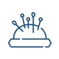 kraft-stoff bremen nadelkissen icon