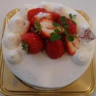 生クリーム　いちご