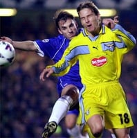 Trikot Championsleague Auswärts. Sponsor Del Monte.