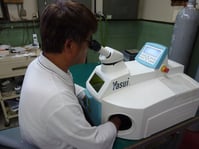 ⑨　レーザーロー付け