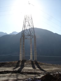 Instandsetzung Betonpfeiler (Lago St. Maria)