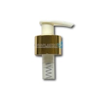 dispensador dorado, dosificador metálico, dispensador de aluminio