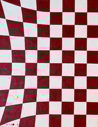 STOCKING 13    318mm×410mm   F6  Acrylic, wood   2016