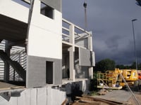 Estructura de hormigón prefabricada