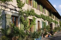 Westansicht Bauernhaus