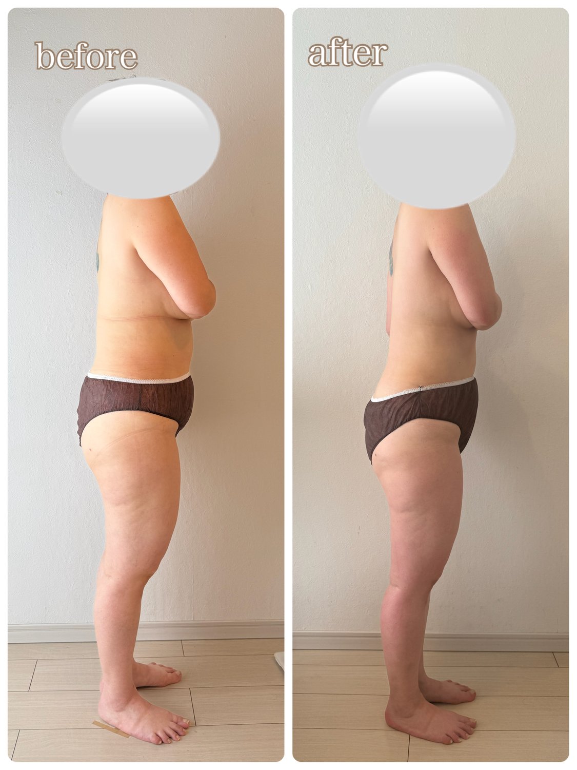 【お客様の変化】4ヶ月-7.3kg‼️またまた痩せてました！