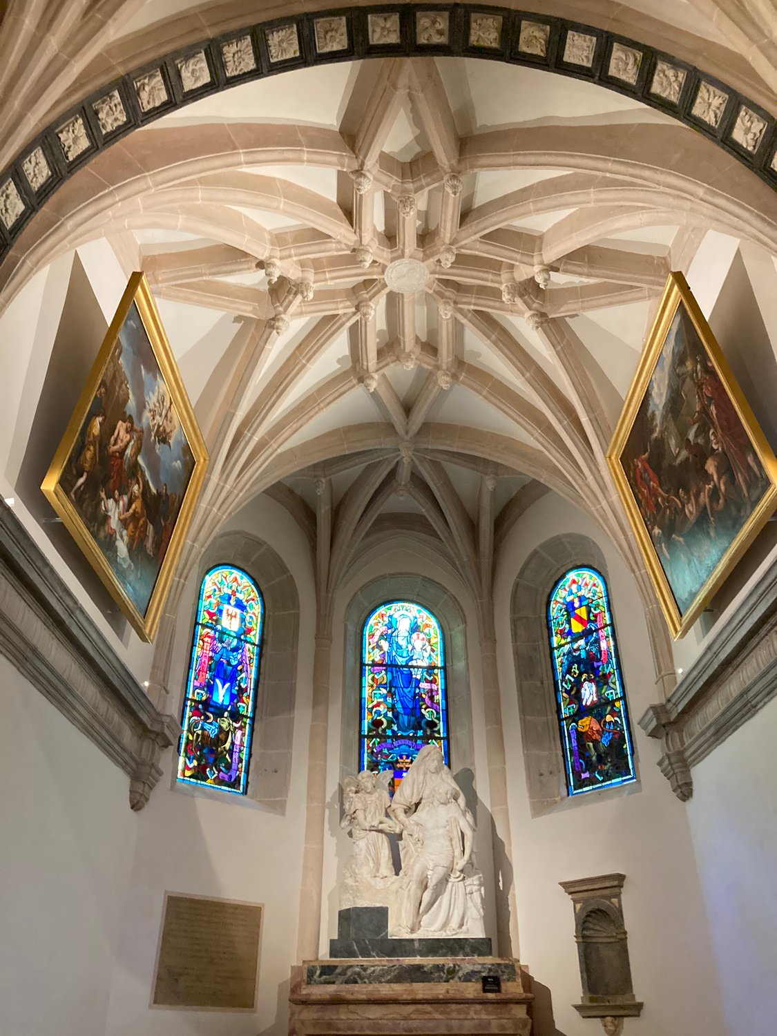 Restauration de la Piétà de Conrad Meit