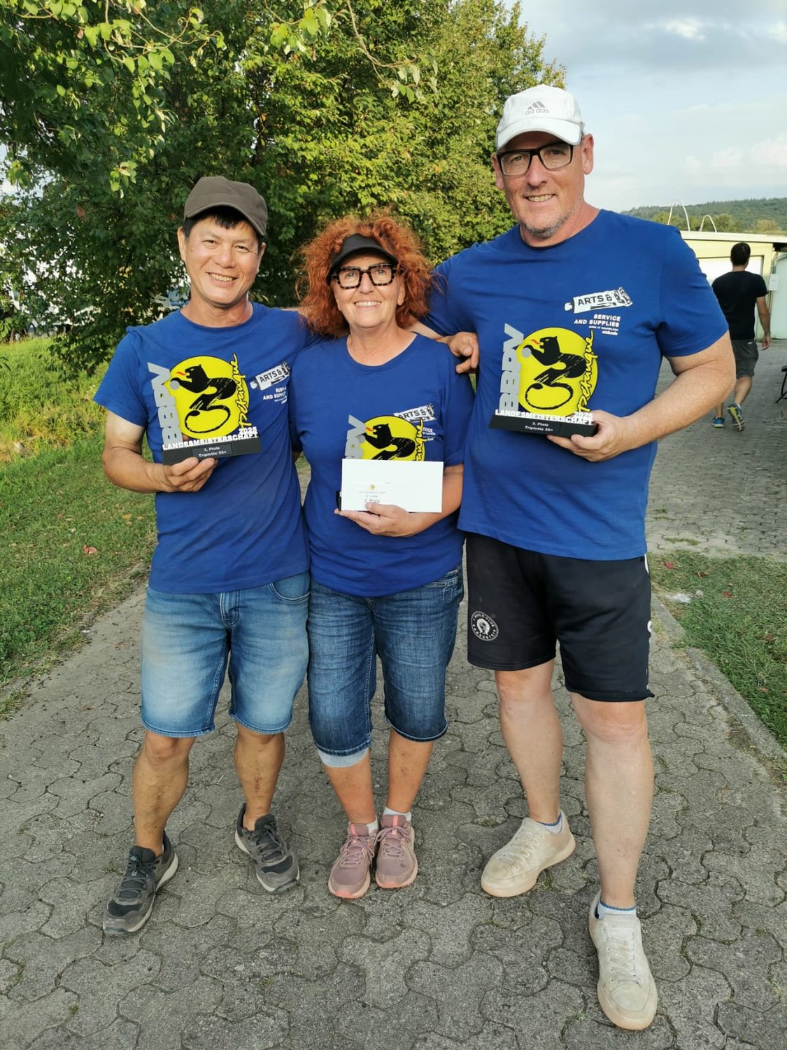 Landesmeisterschaft/DMQ 3:3 55+ in Ettenheim