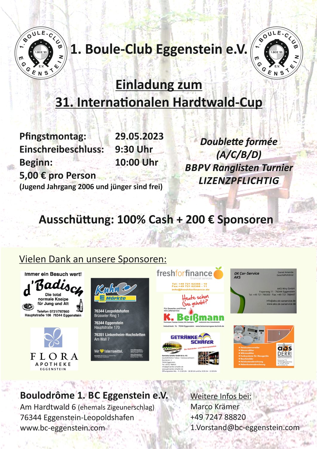 31. Internationaler Hardtwald-Cup