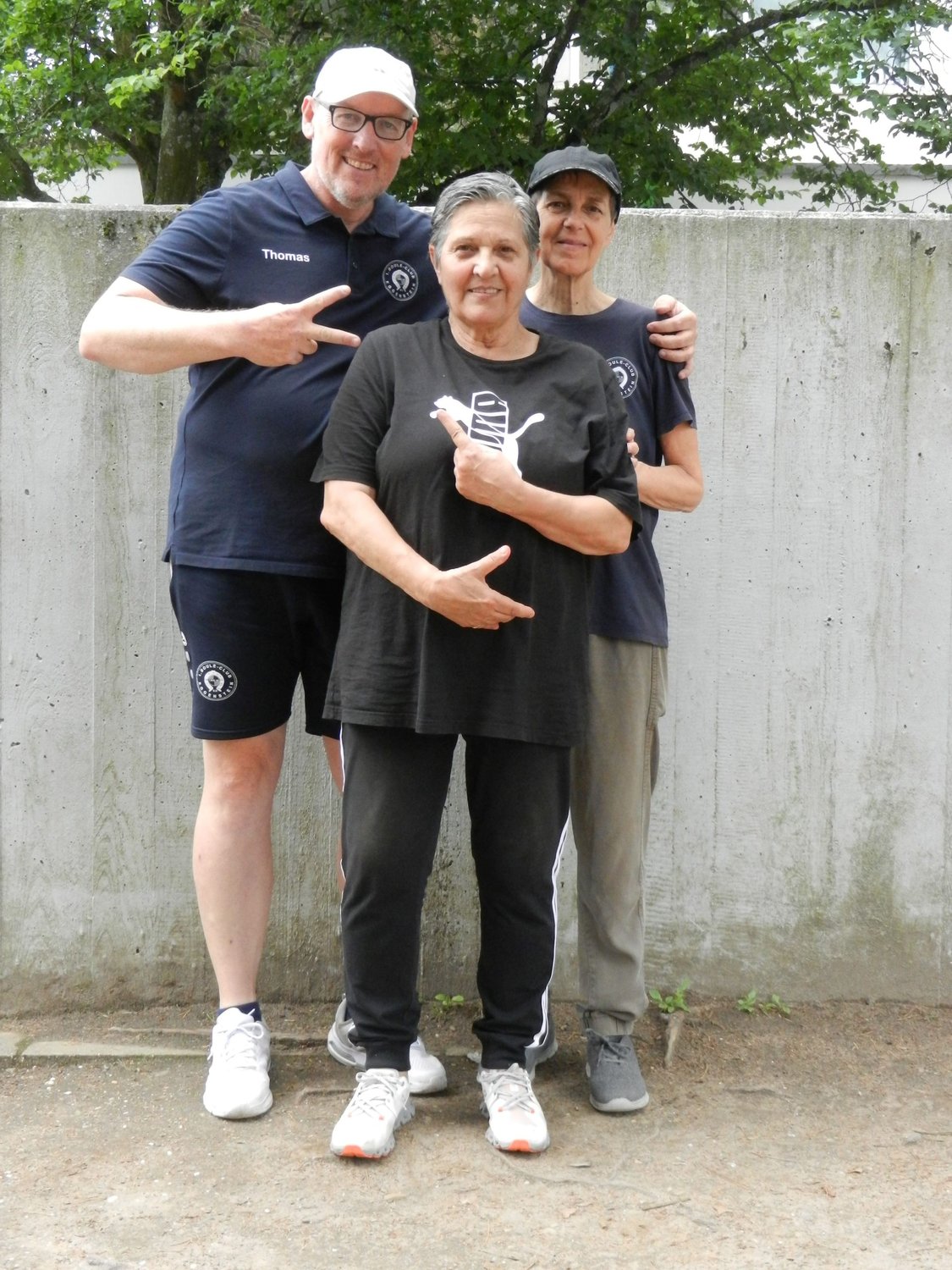 Die Wilde 13 und der BC Eggenstein zu Gast bei der Europäischen Schule 