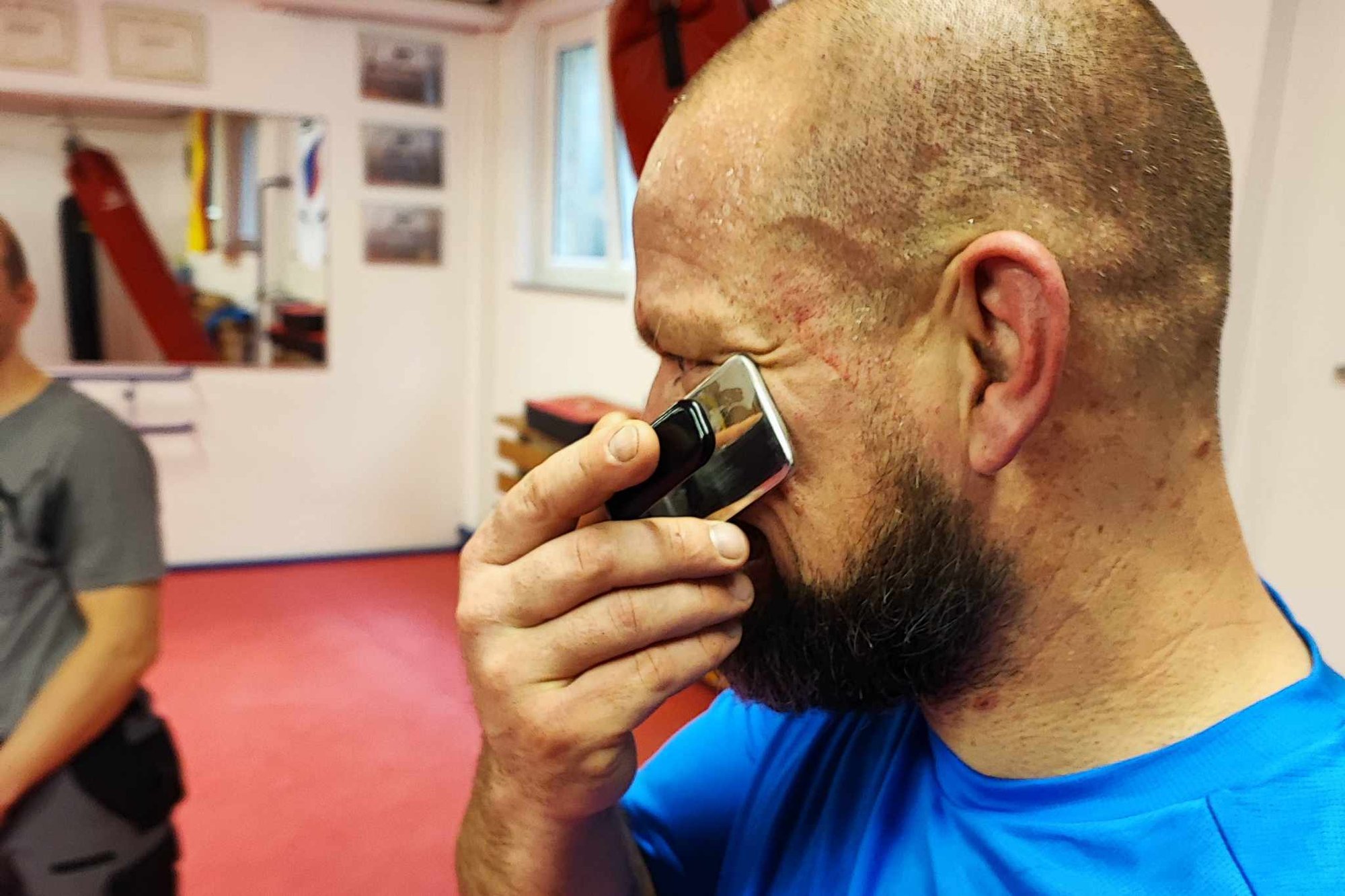 Modified Milling Drill for Combatives, Krav Maga and Selfdefense