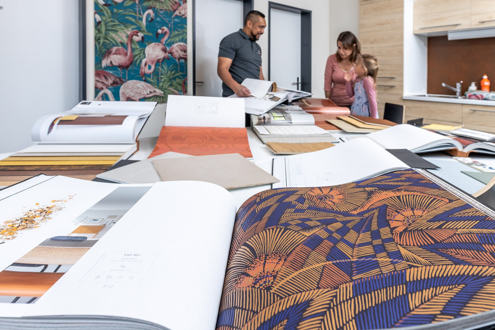 Maler Burri schafft Wohlfühloasen