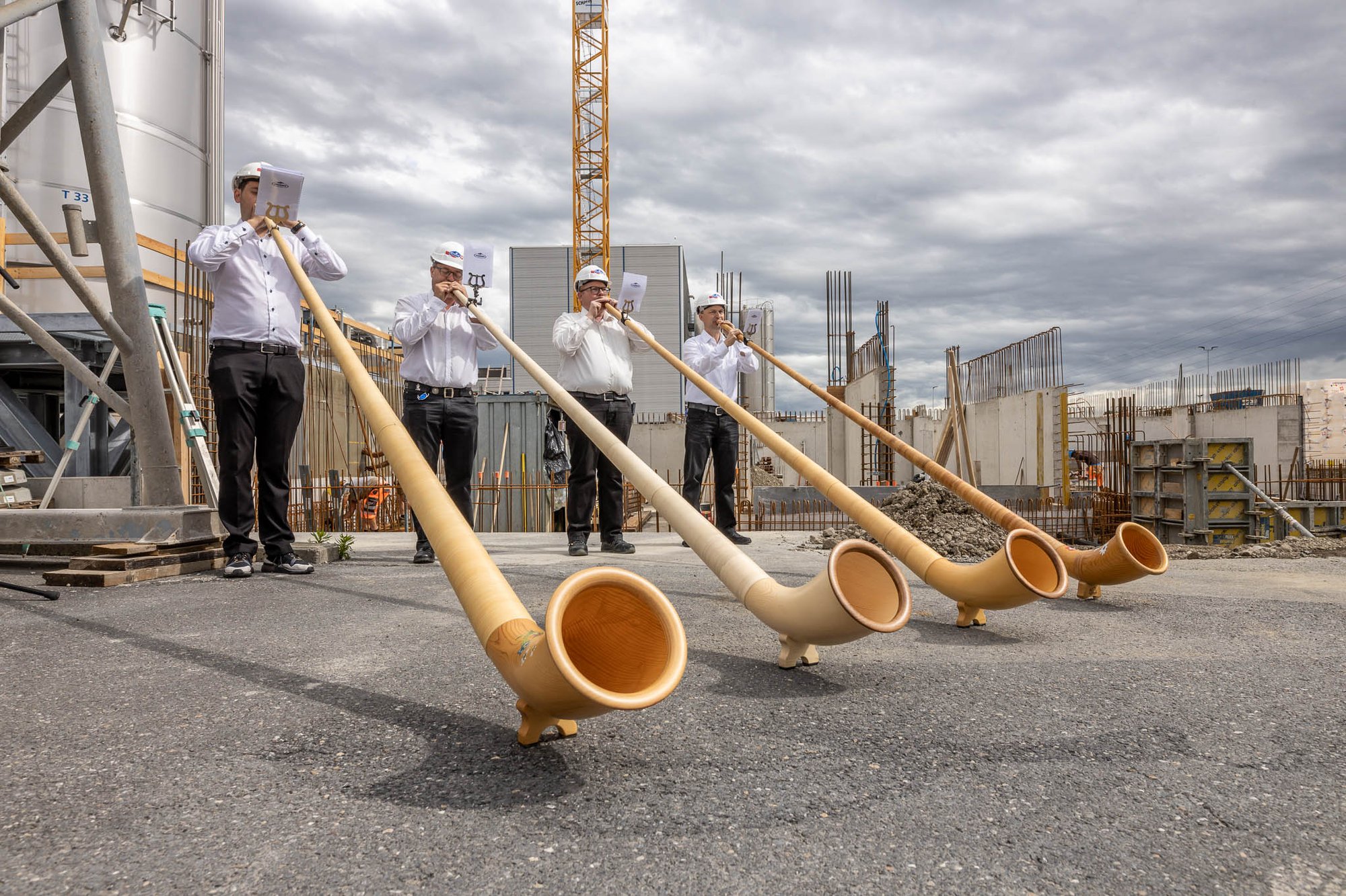 Grundsteinlegung Neue Käserei Emmen