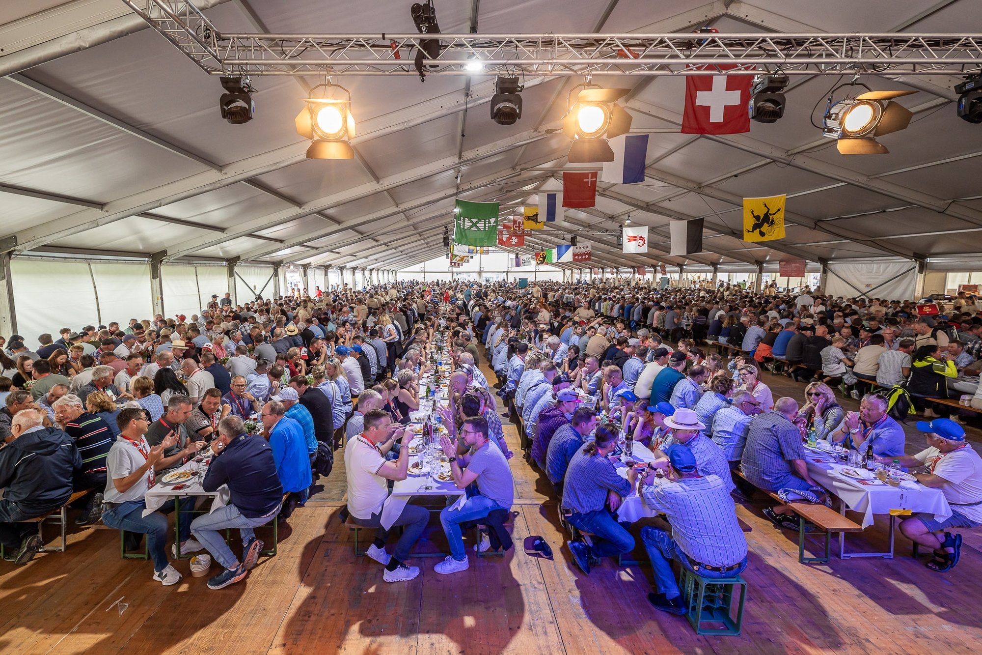Hunziker AG am Innerschweizer Schwingfest