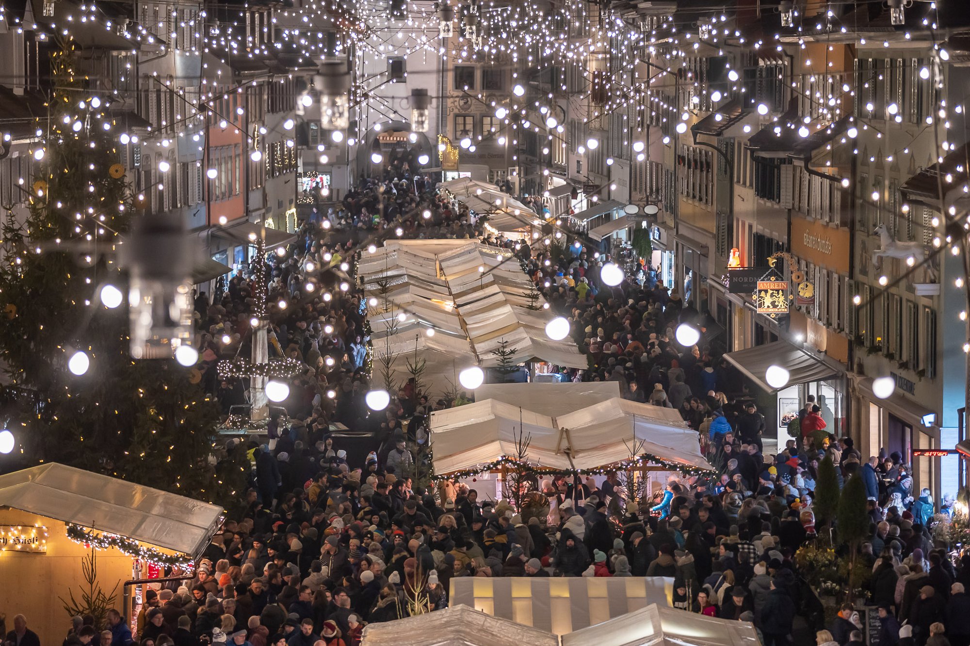 Stimmungsvoller Christkindlimärt Willisau