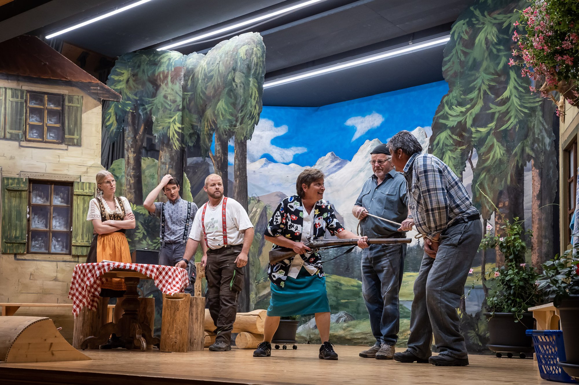 Theatergruppe Flühli gastiert im Kurhaus