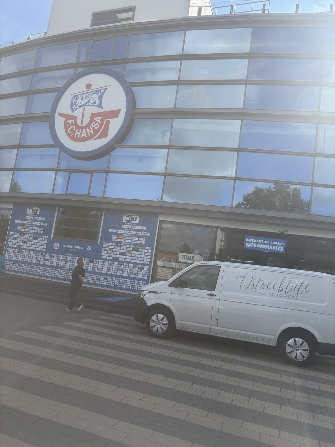 400 Sträuße für den FC Hansa Rostock