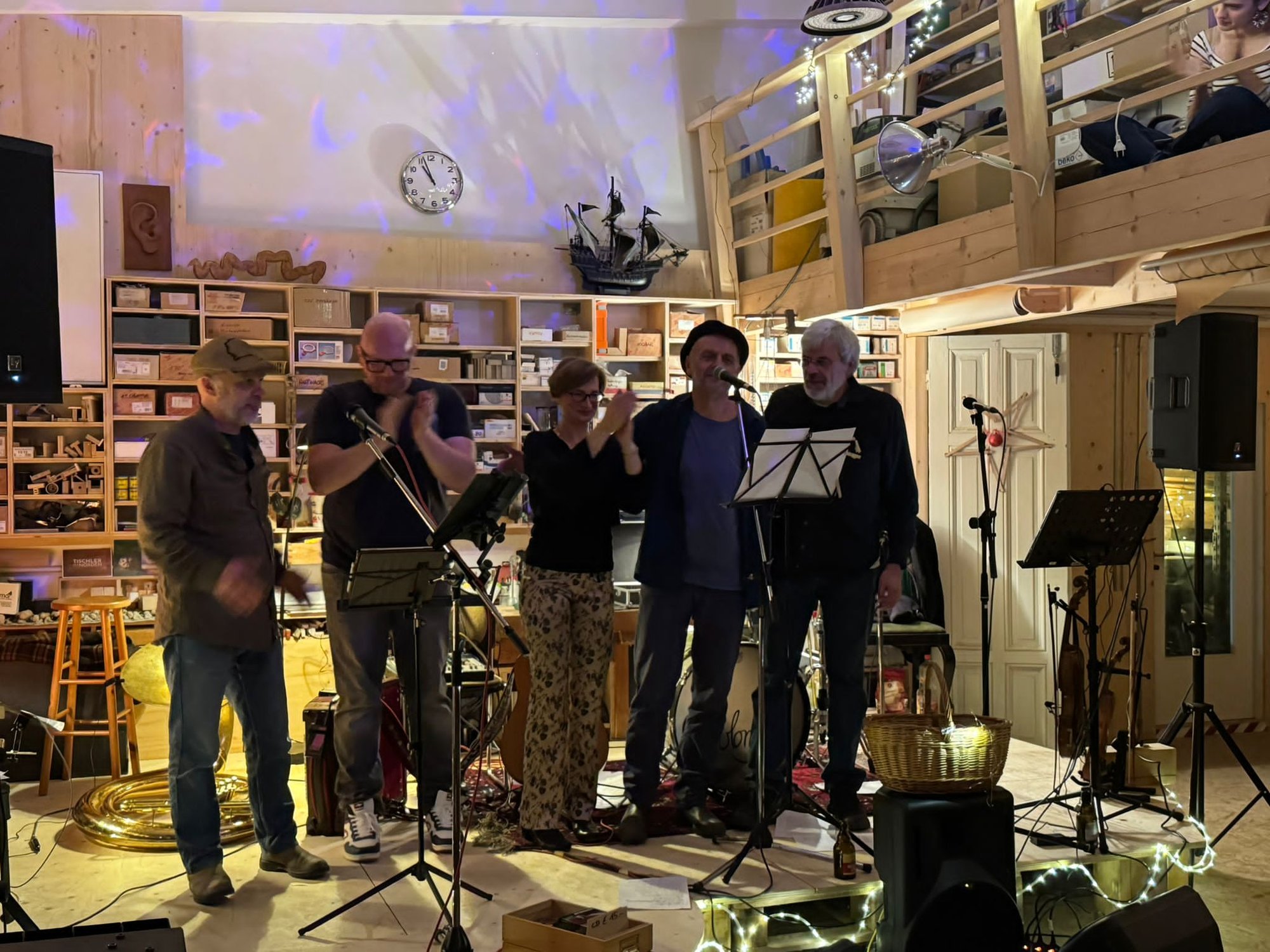 Konzert in der Werkstatt  Die Oblomows