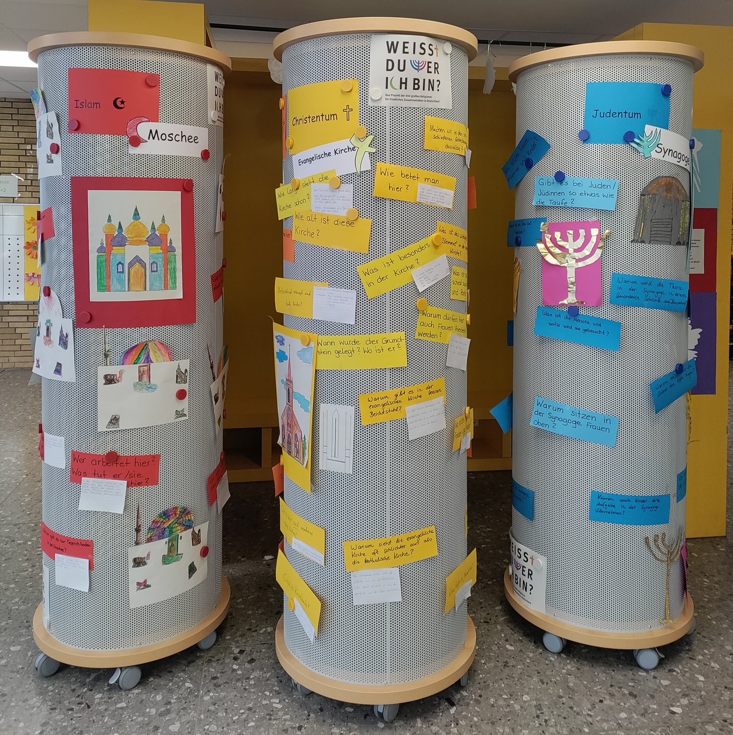 Besuch der Gebetshäuser im Rahmen des Projekts "GemEINSam eins"