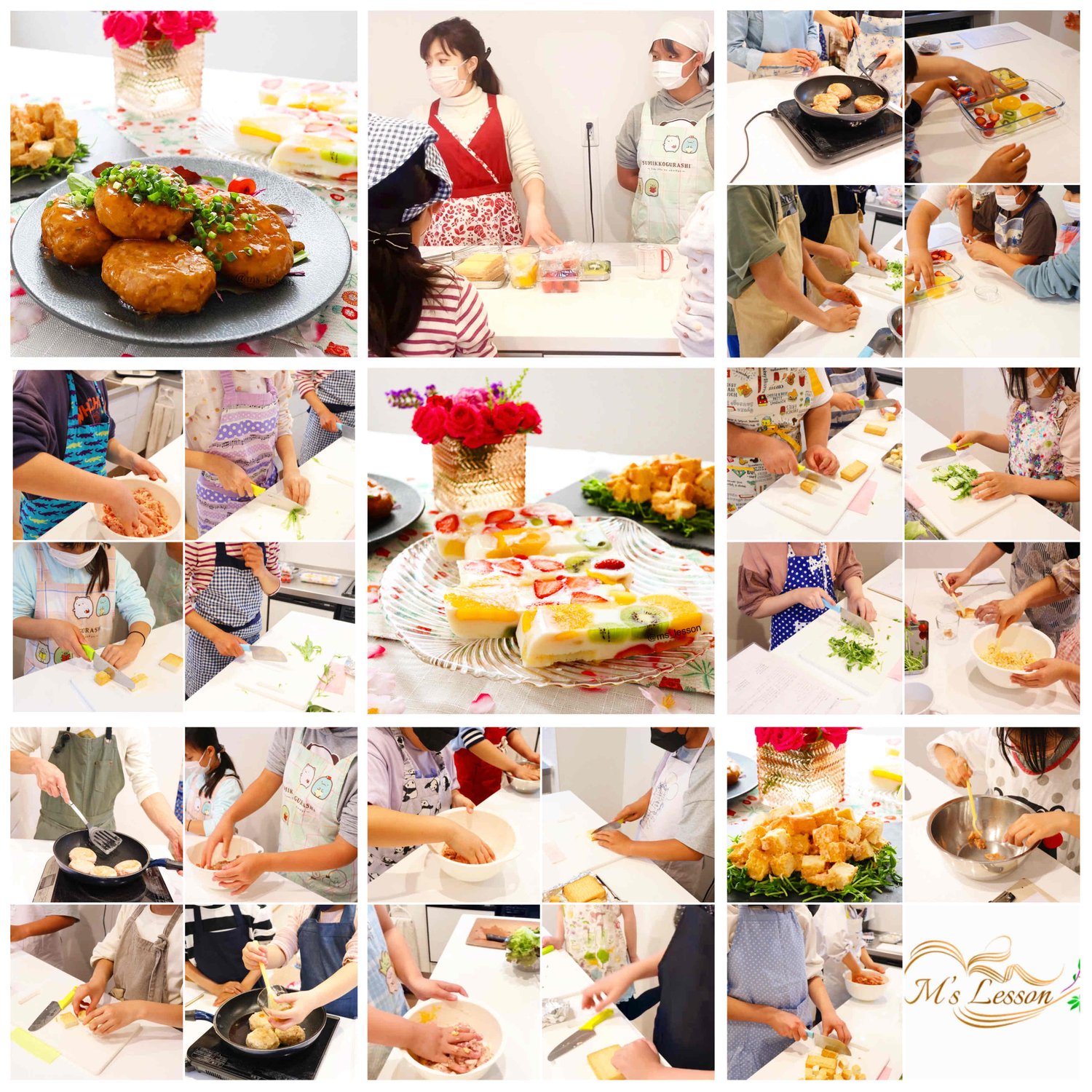 『先生3年間ありがとうございました』と4月メニュー