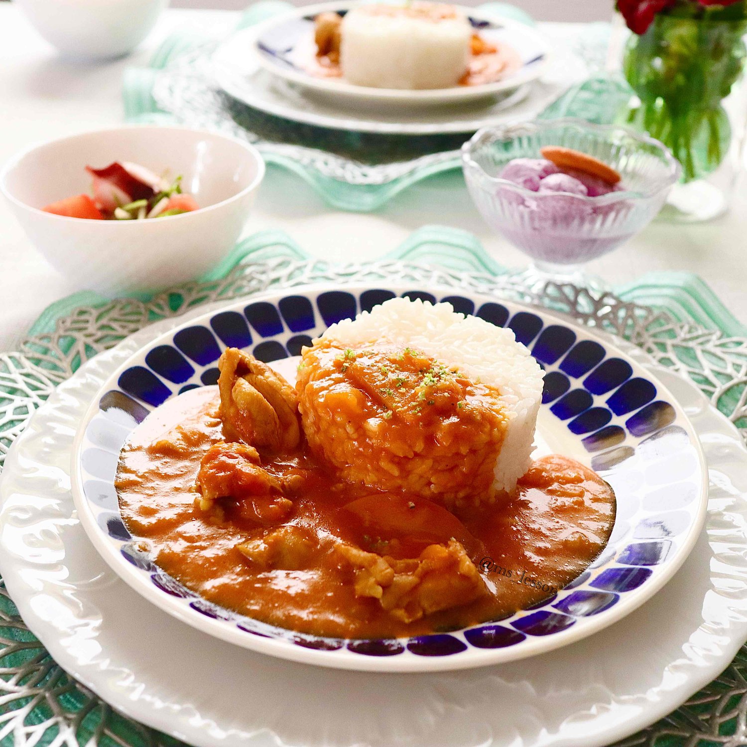 7月ご感想と8月メニュー「シャーベットを何度か作りました」