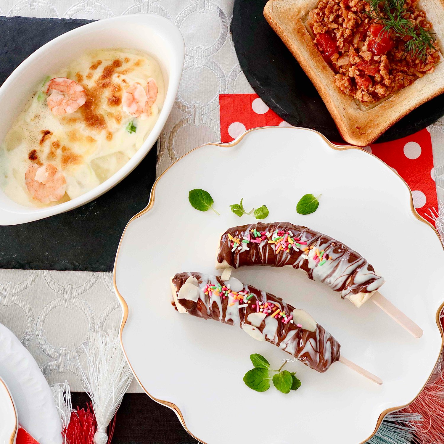 【3月メニュー】とチョコレートに〇〇を加える裏技