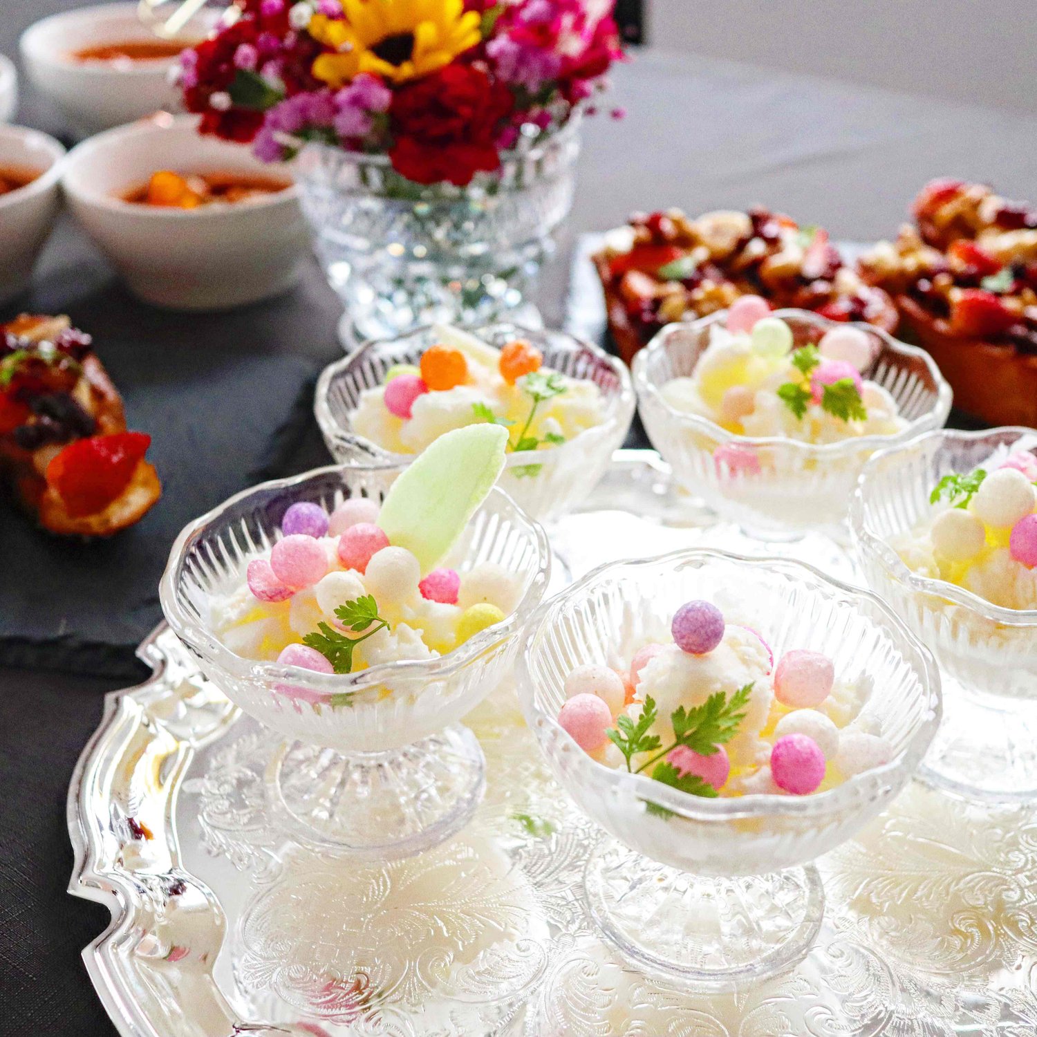 7月メニュー ♥6月親子＆大人レッスンの様子