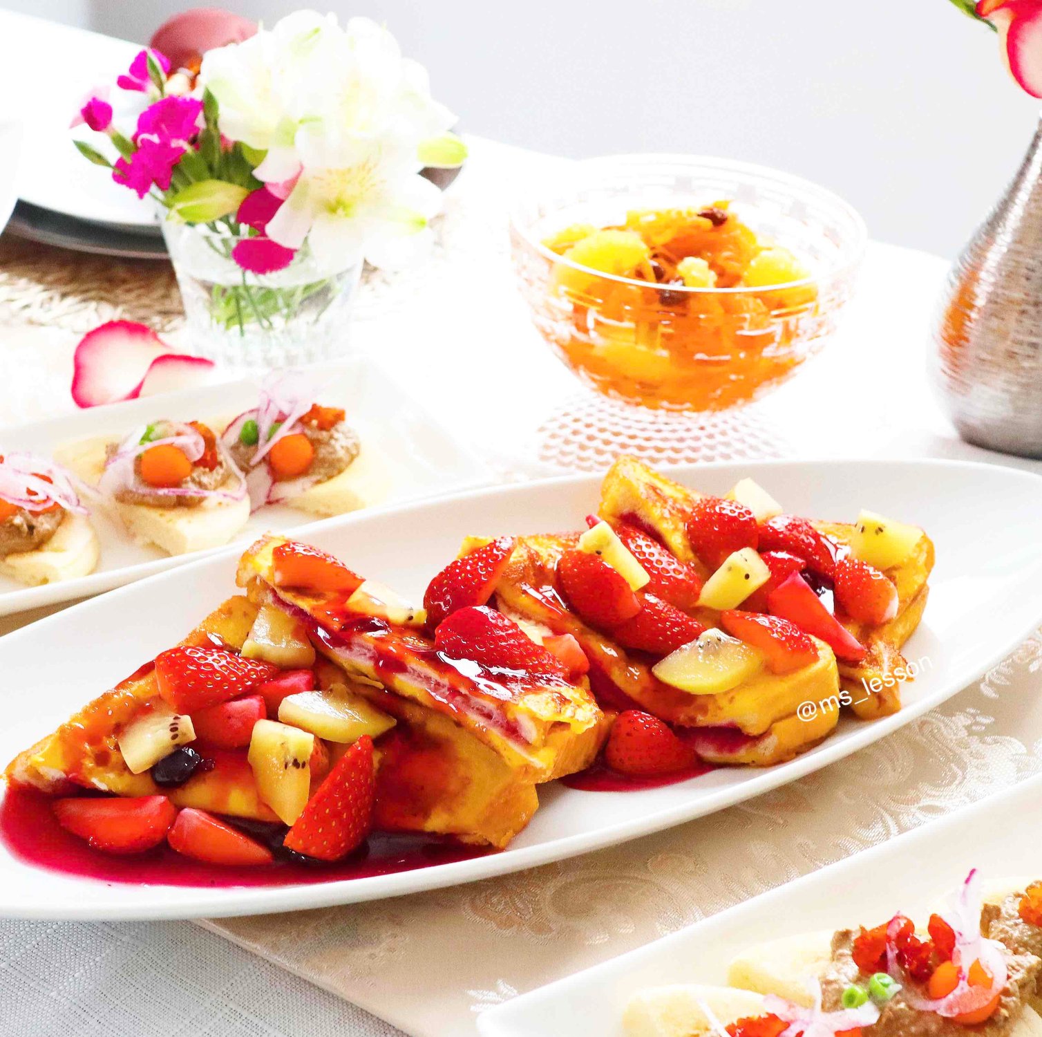 【5月大人レッスン】料理と頂いたご質問