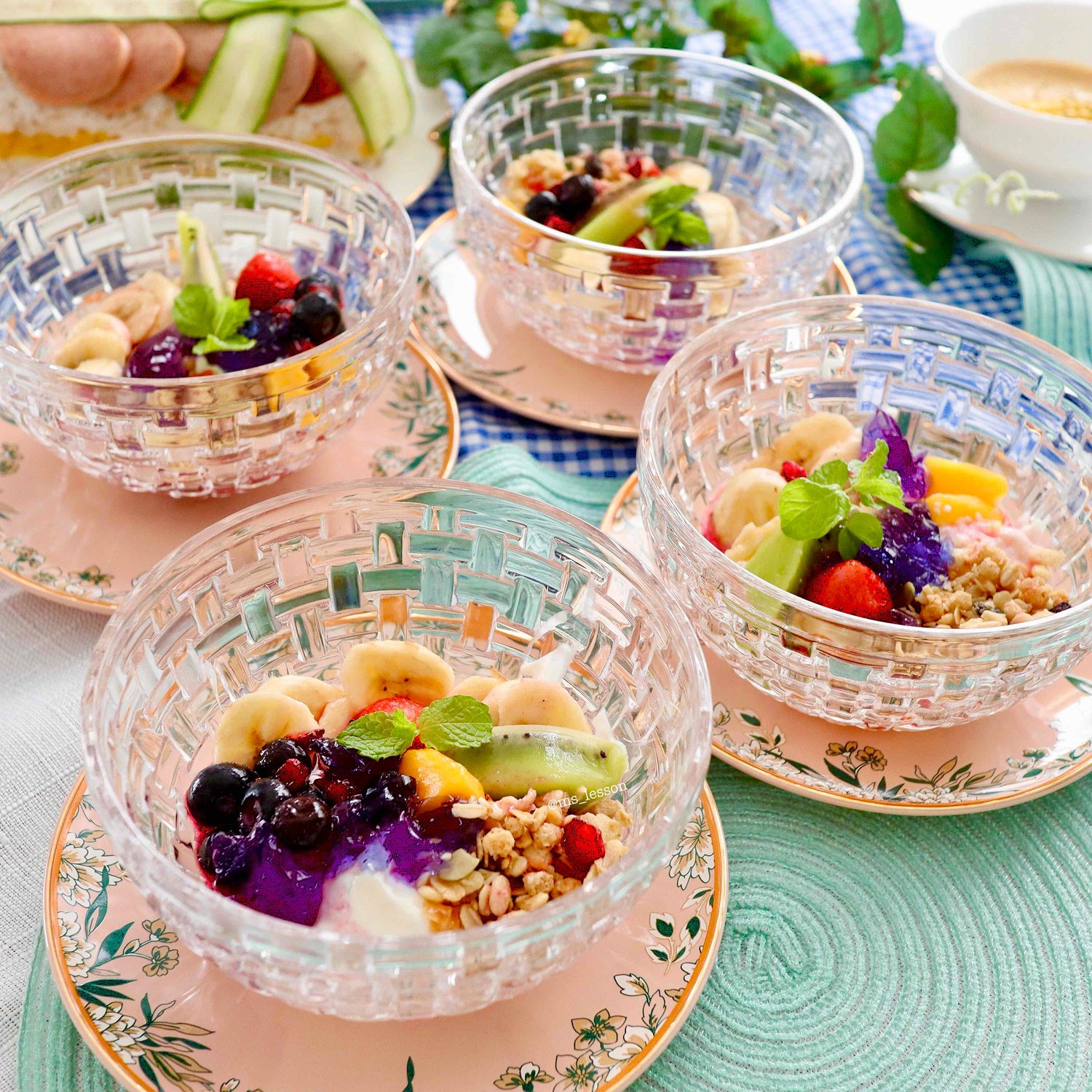 【作り方】グリークヨーグルトと 7月メニュー