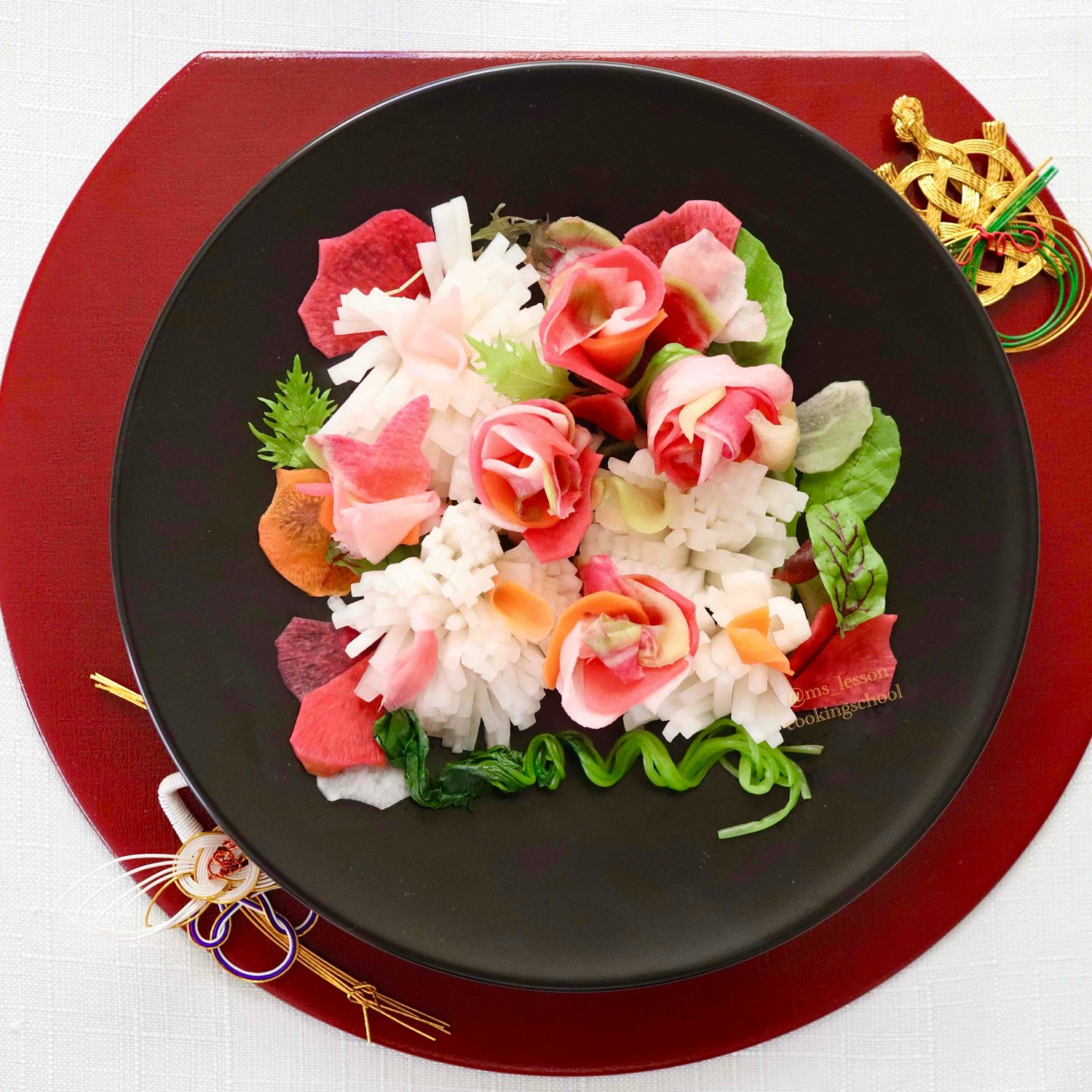 菊花大根のつくりかた