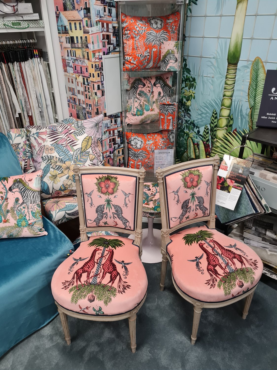 Chaises fer à cheval Animalia