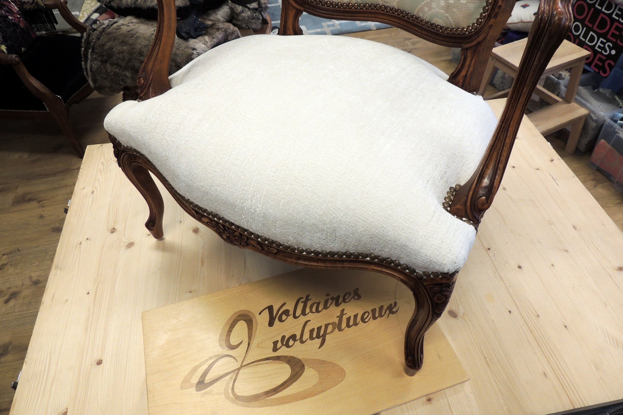 Cabriolet changement de l'assise