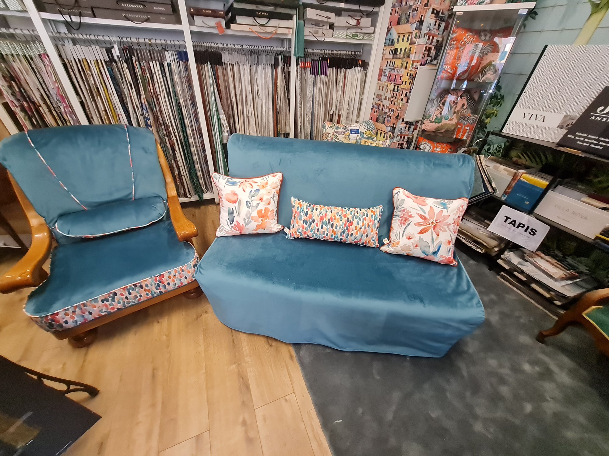 Housse BZ assortie au fauteuil