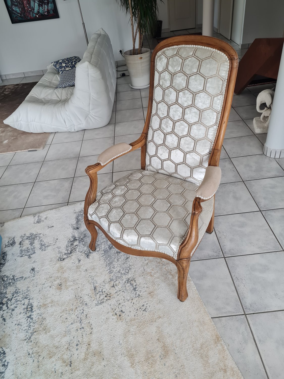 Voltaire blanc Designer