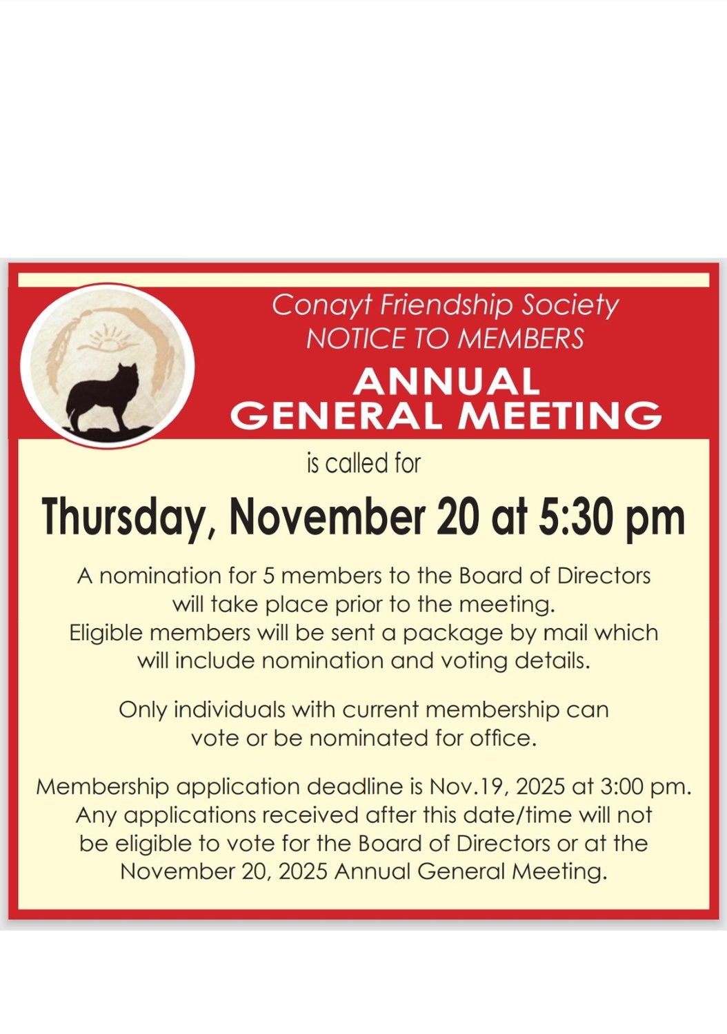 Board Member Nomination 