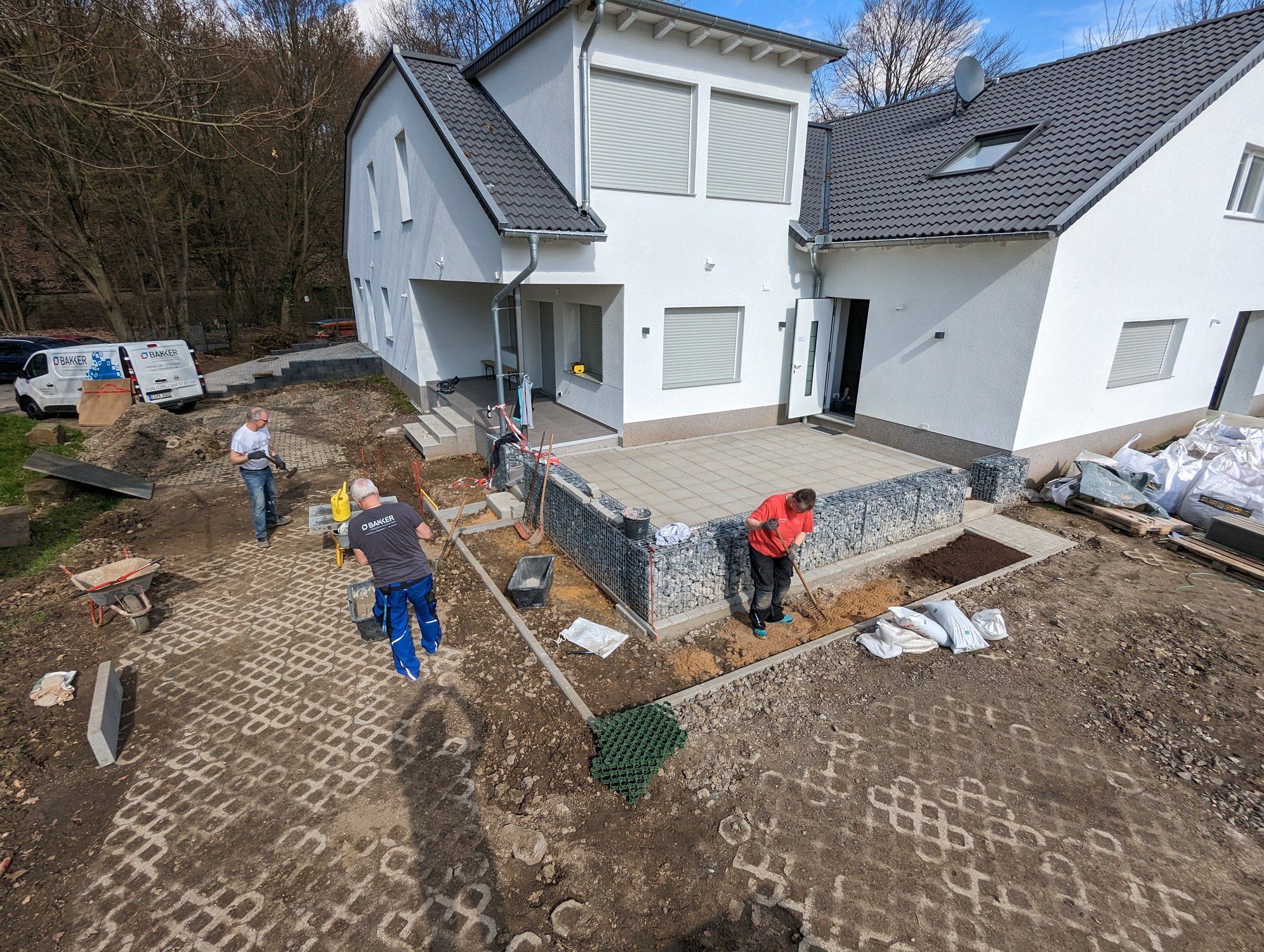 Schritt für Schritt zum neuen Außengelände