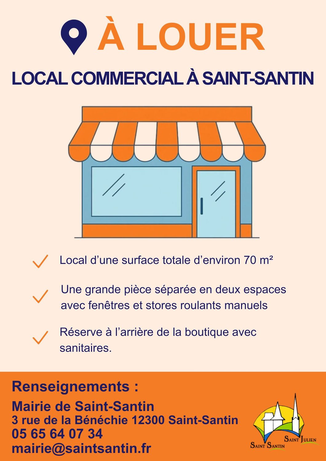 Local commercial à louer