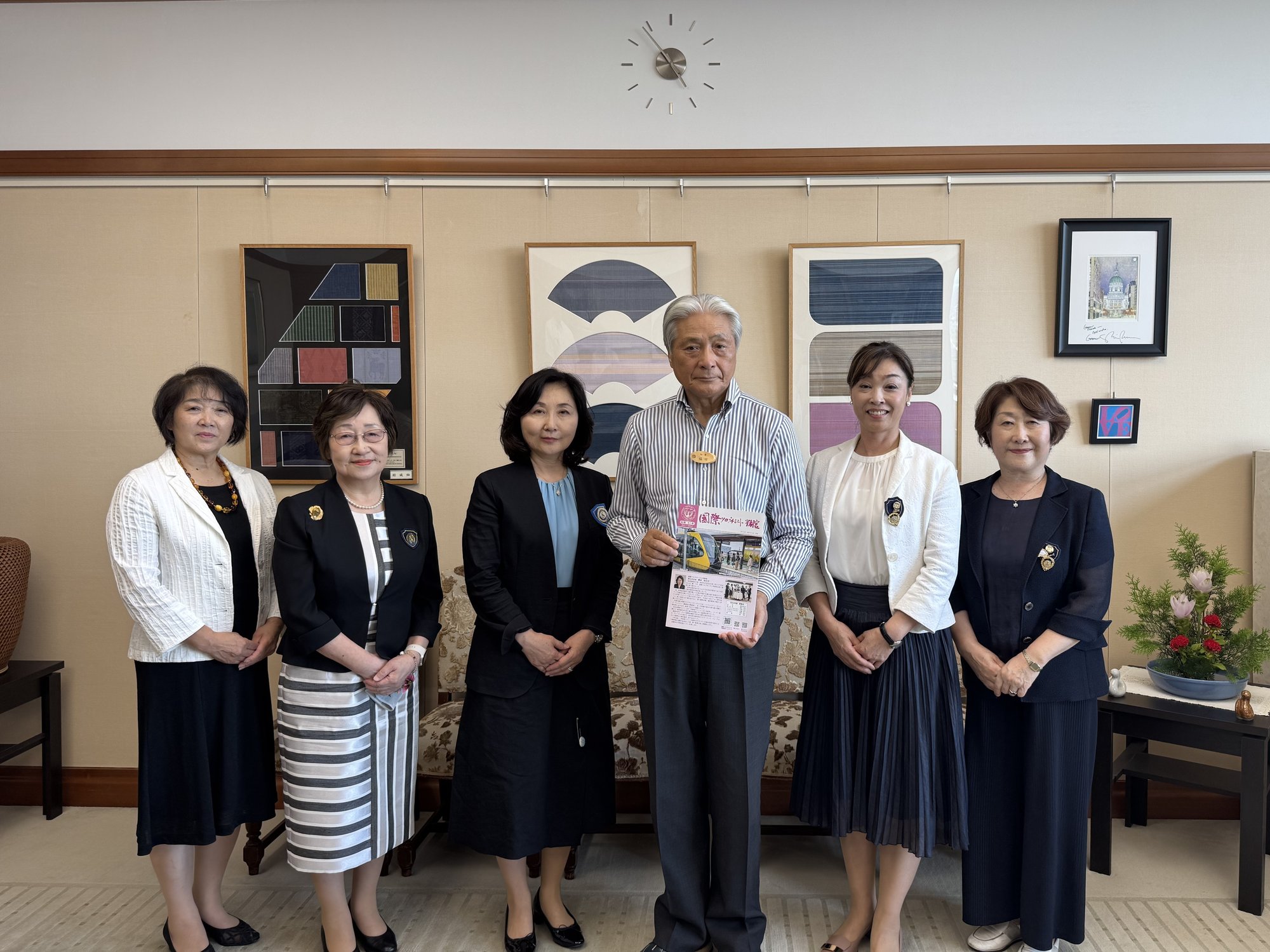 福田富一知事表敬訪問