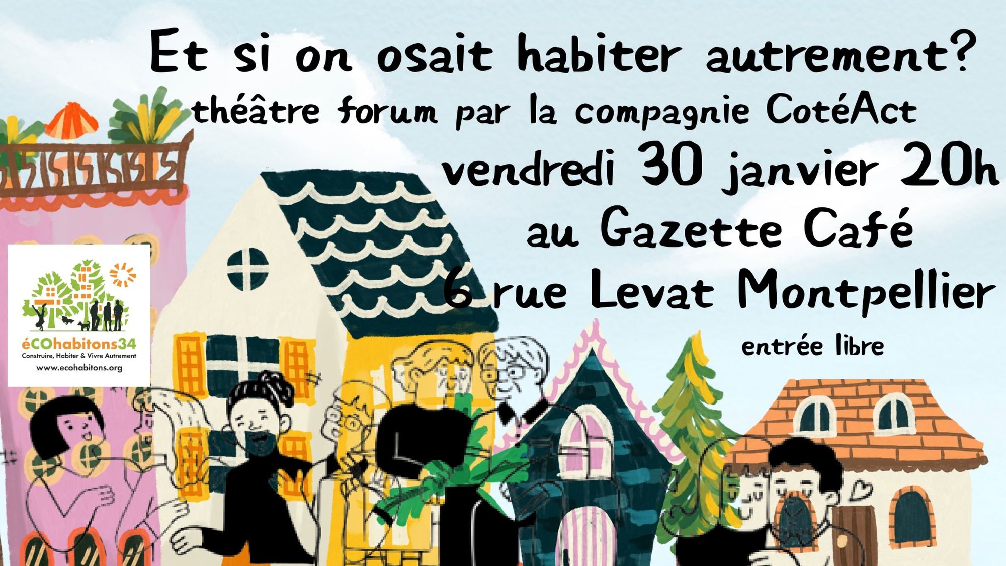 Habitat Partagé - Théâtre-forum "Et si on osait?"