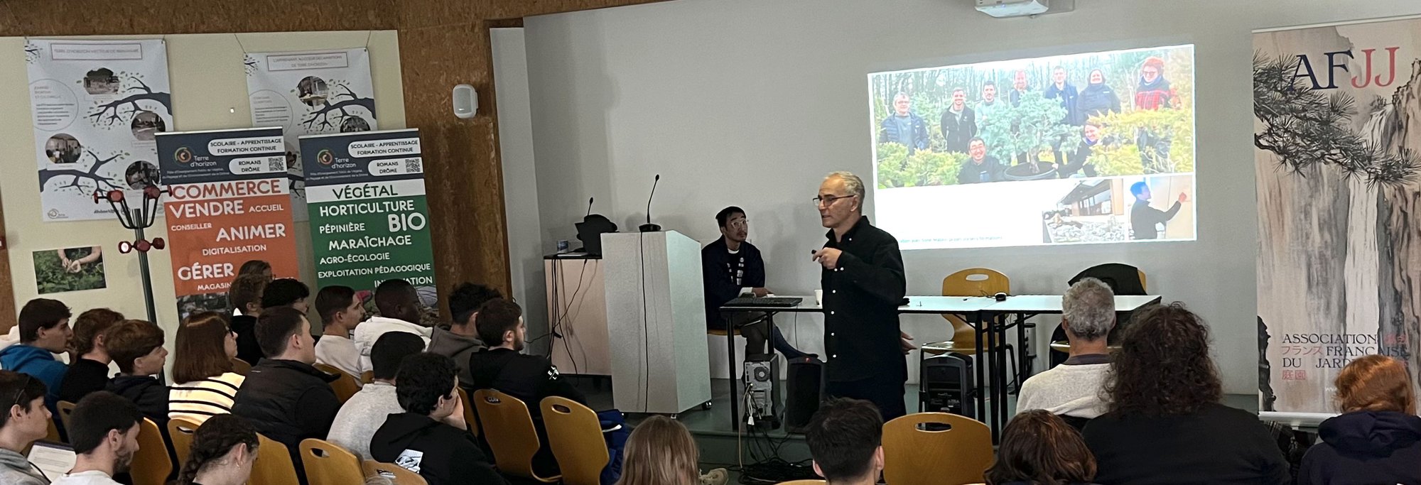 Conférence sur le jardin japonais