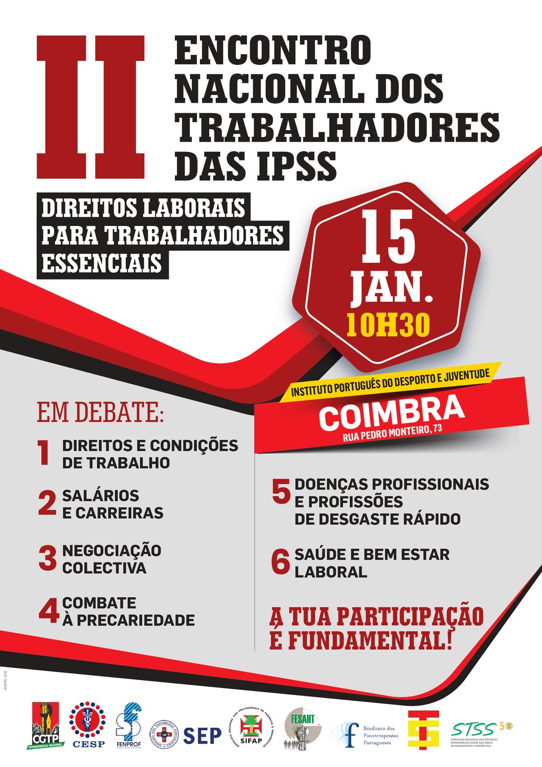 II Encontro Nacional dos trabalhadores das IPSS (2026)