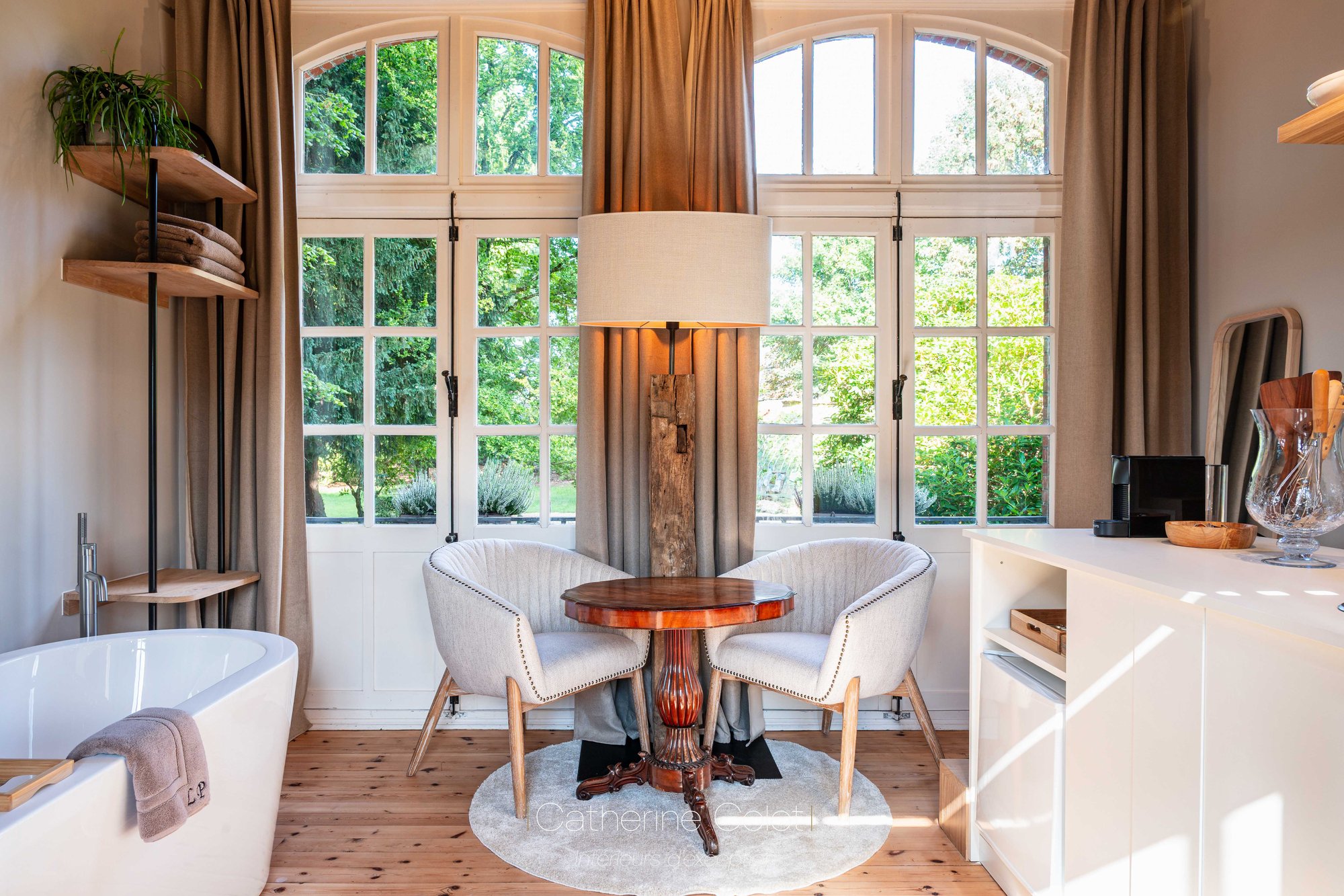 Aménagement d'un gîte de 16m2 à Louette st Denis