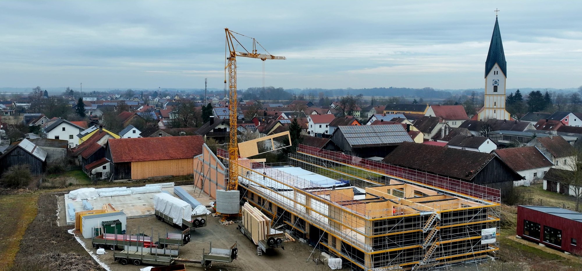 Außen- und Innenwände 1. Stock