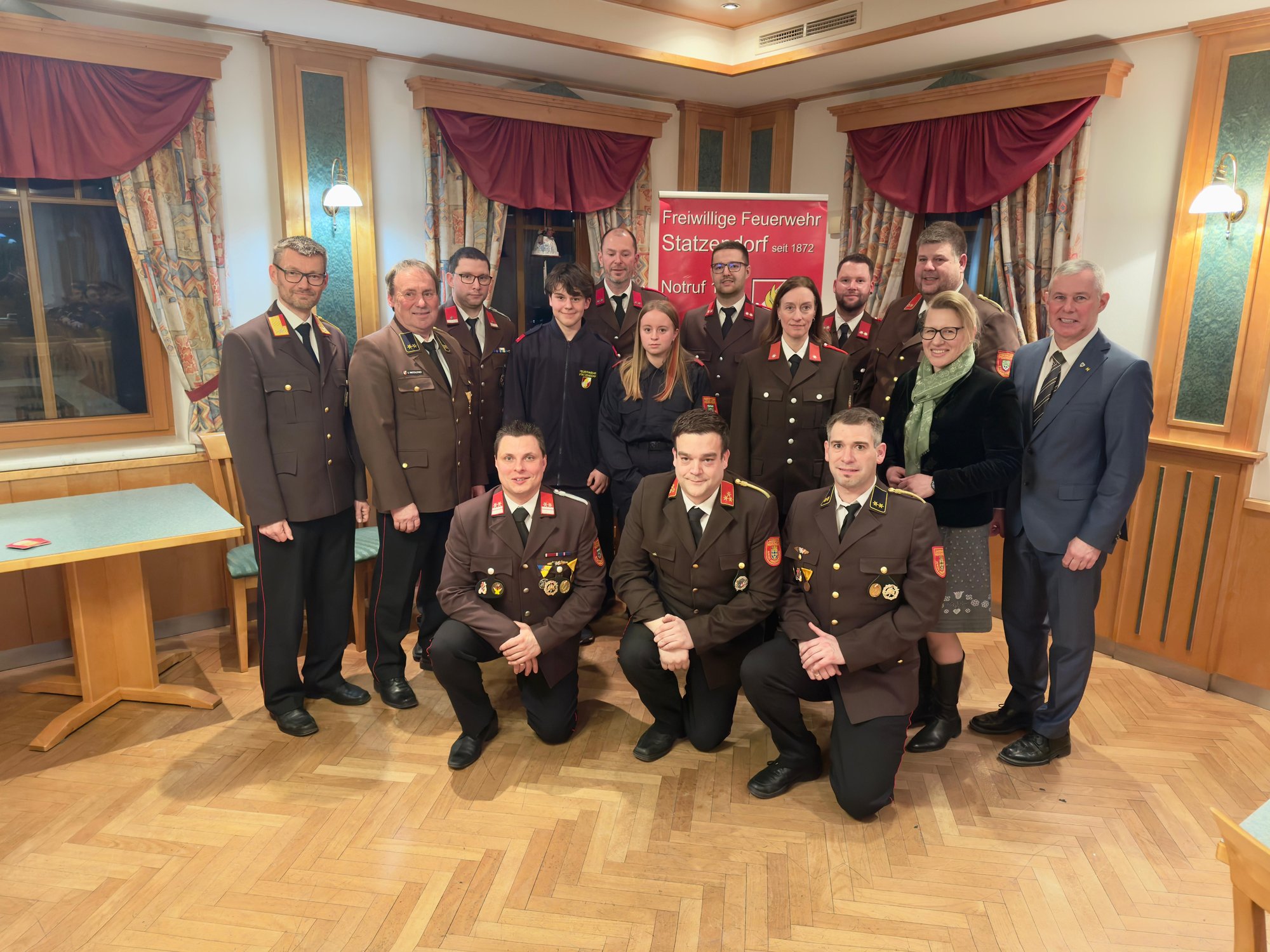 154. Mitglieder- und Wahlversammlung der Feuerwehr Statzendorf