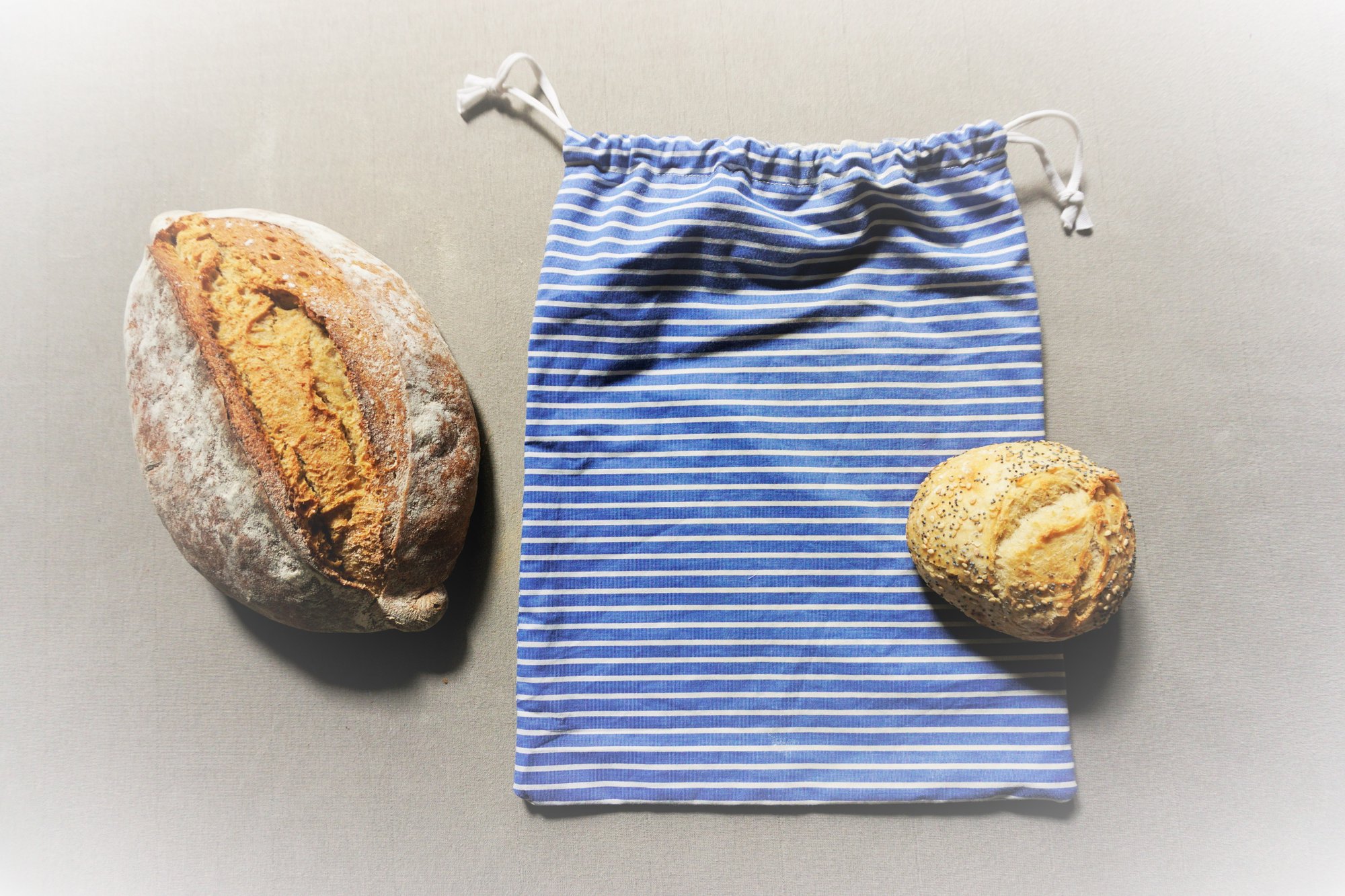 Wiederverwendbare Stofftüten - selbst genäht