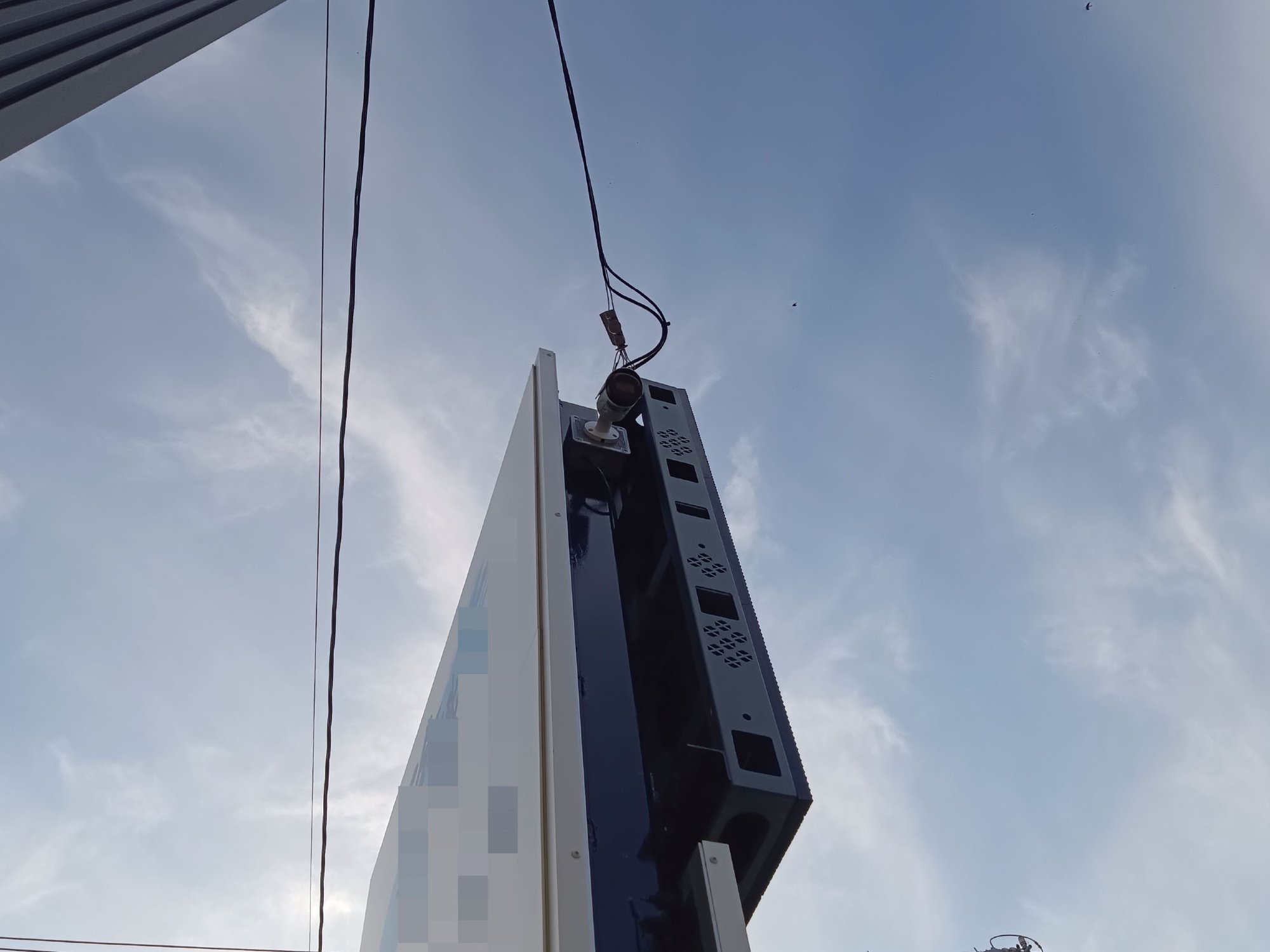 静岡県掛川市　K塗装店様　カメラ工事