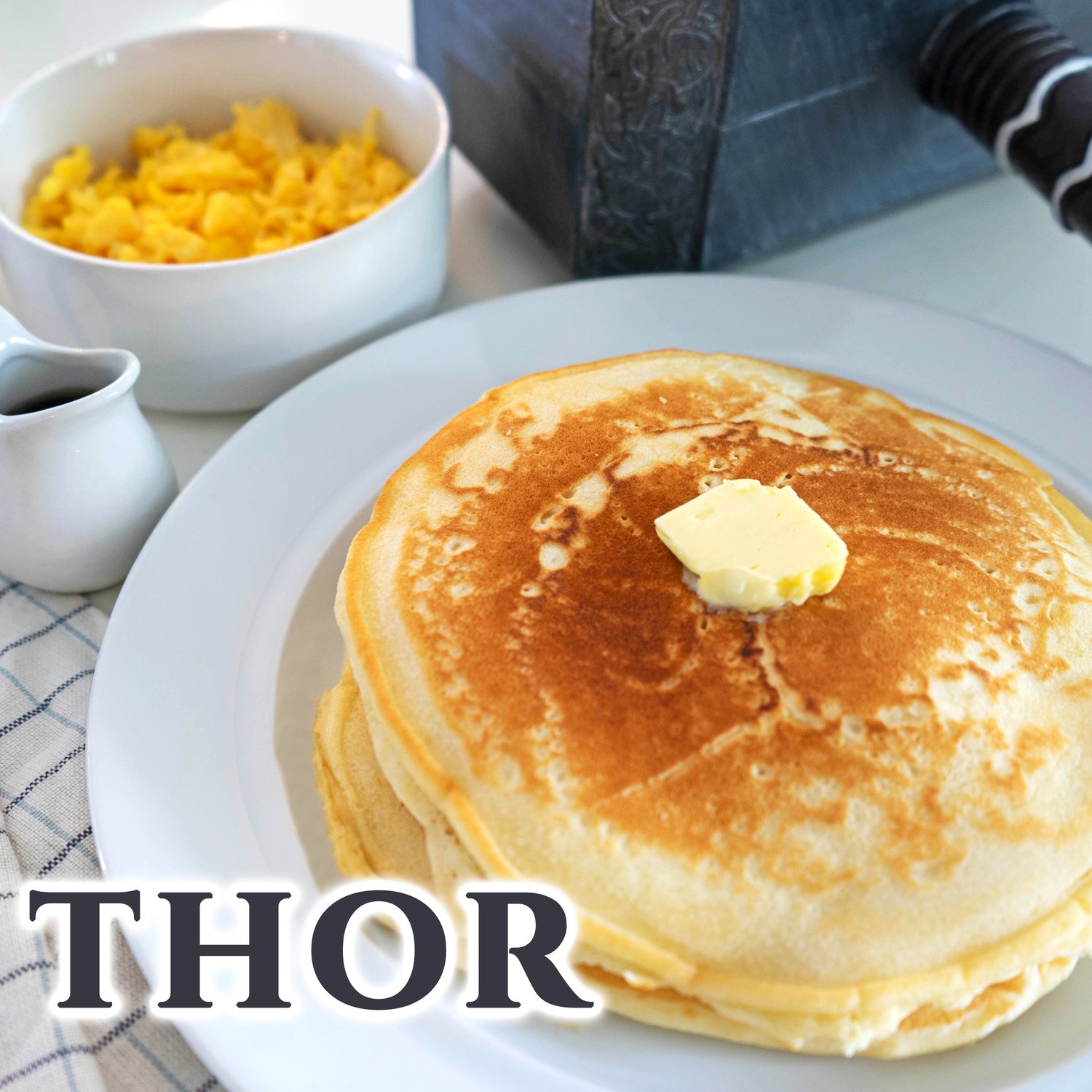 Pancakes und Rührei aus dem Film Thor