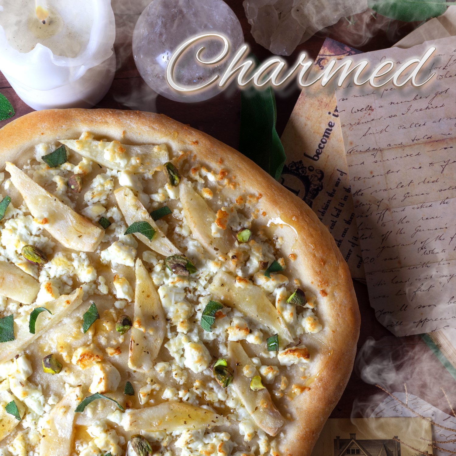 Ziegenkäse Pizza aus der Serie Charmed